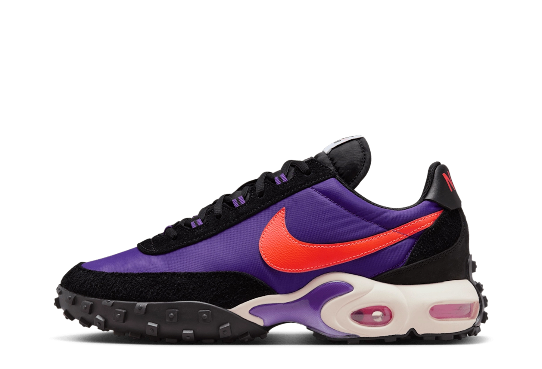 Nike Air Max Waffle 'Voltage Purple' (2024) Voltage Purple/Total Orange/Black sneaker – authenticated on KLEKT