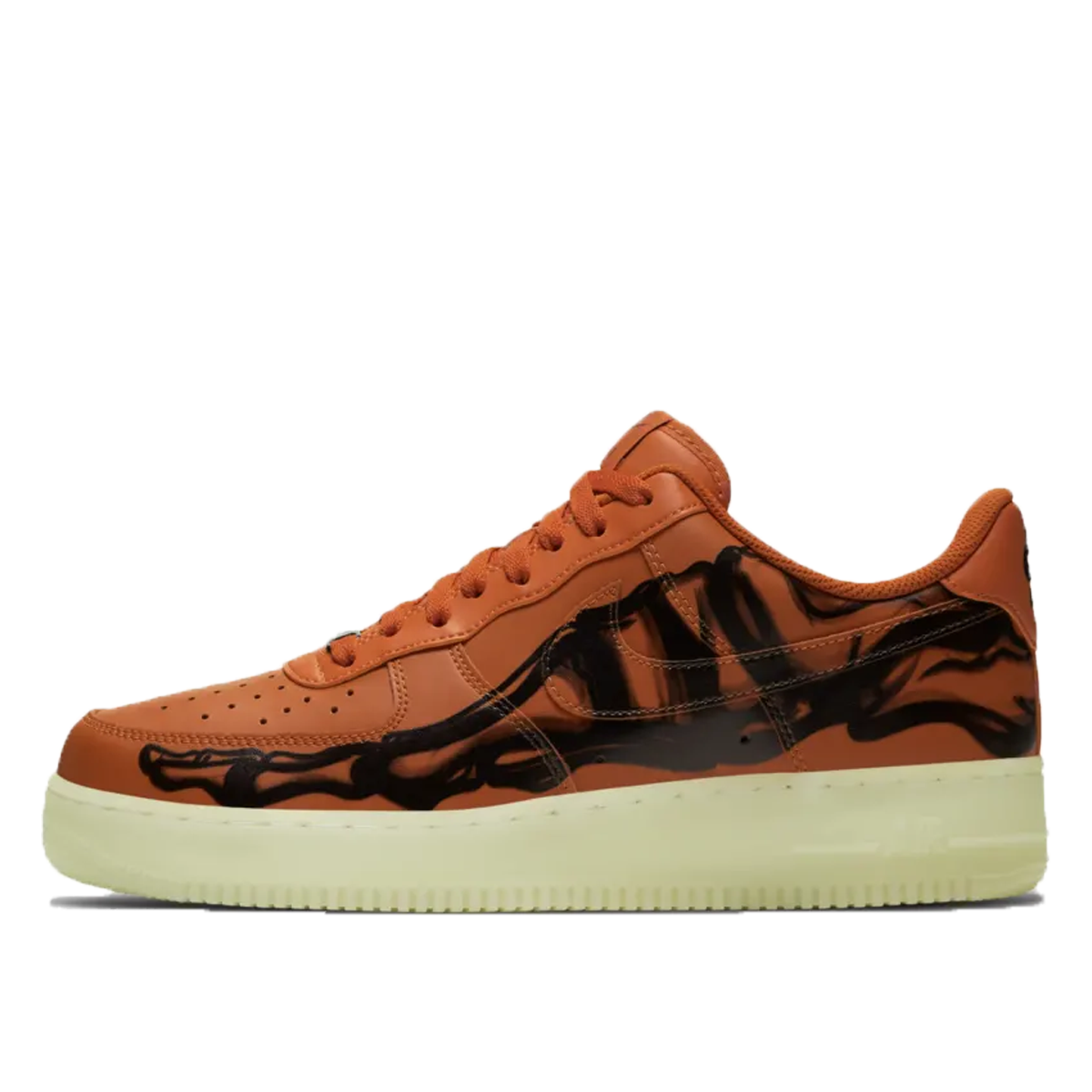 Nike Air Force 1 Low 'Orange Skeleton' (2020) orange sneaker – authenticated on KLEKT