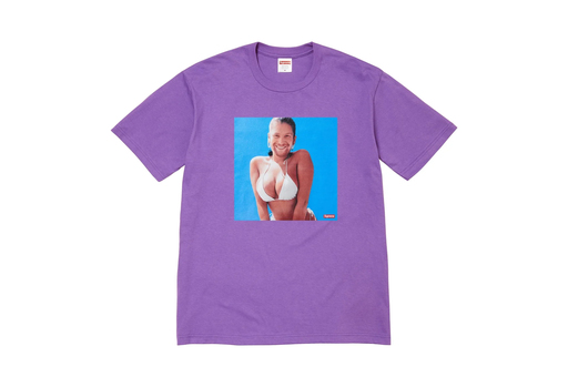 Supreme x Aphex Twin Windowlicker Tee 'Purple' (SS25) – authenticated on KLEKT