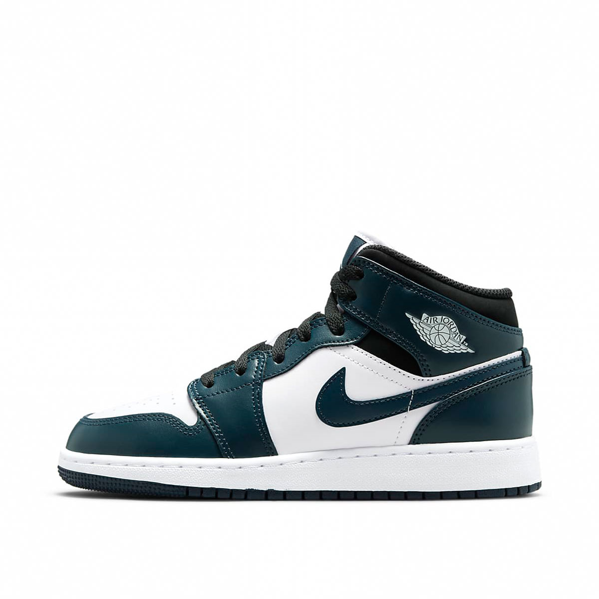 Air Jordan 1 Mid GS 'Dark Teal' (2021) Armory/Navy/Dark Teal sneaker – authenticated on KLEKT