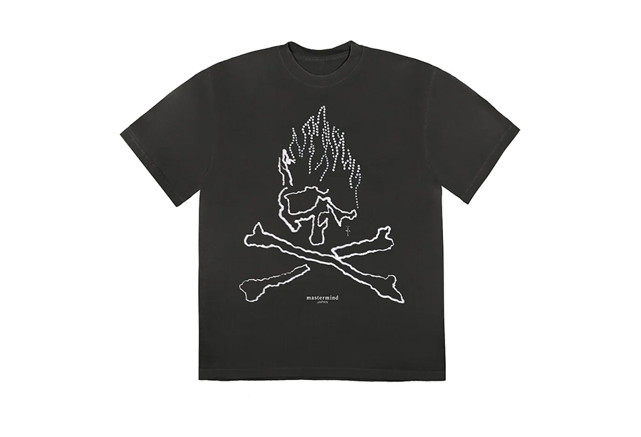 Travis Scott x Cactus Jack For Mastermind Skull T-Shirt Black (SS21) BLACK sneaker – authenticated on KLEKT