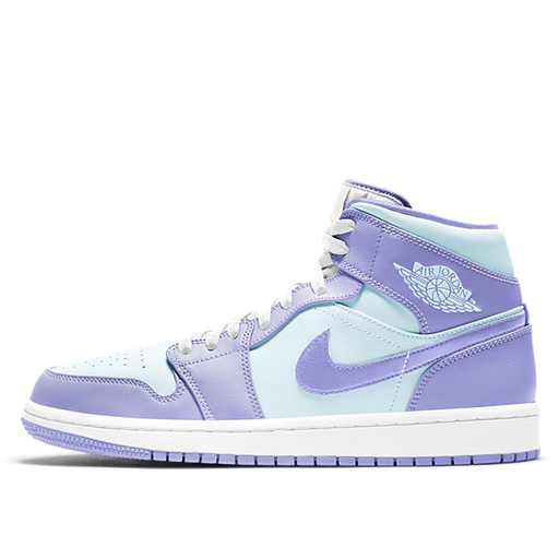 Air Jordan 1 Mid 'Purple Aqua' (2020)