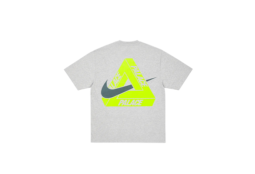 Palace x Nike Total P90 T-Shirt 'Grey Marl' (FW25) – authenticated on KLEKT