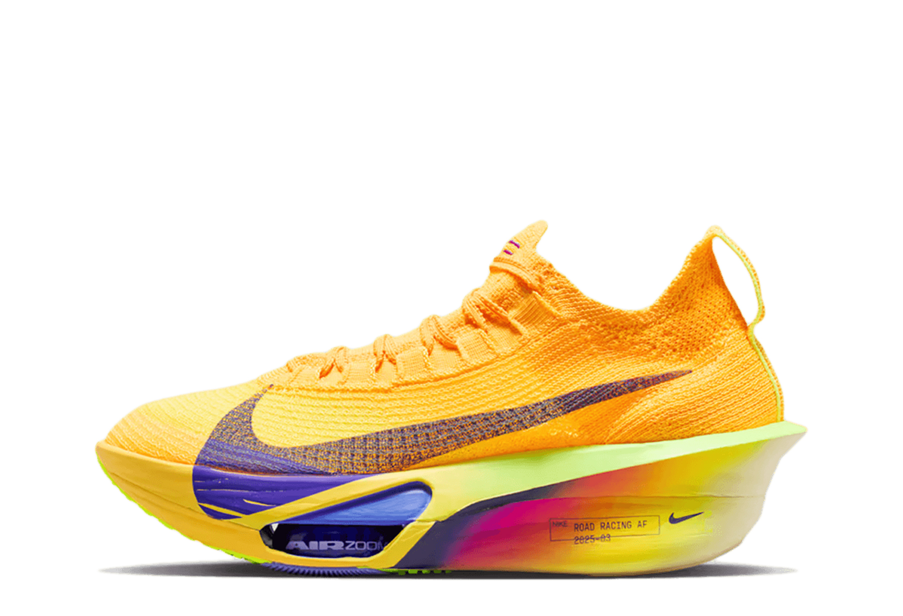 Nike Alphafly 3 'Laser Orange' (2026) Laser Orange/Citron Pulse/Volt Ice/Indigo Burst sneaker – authenticated on KLEKT