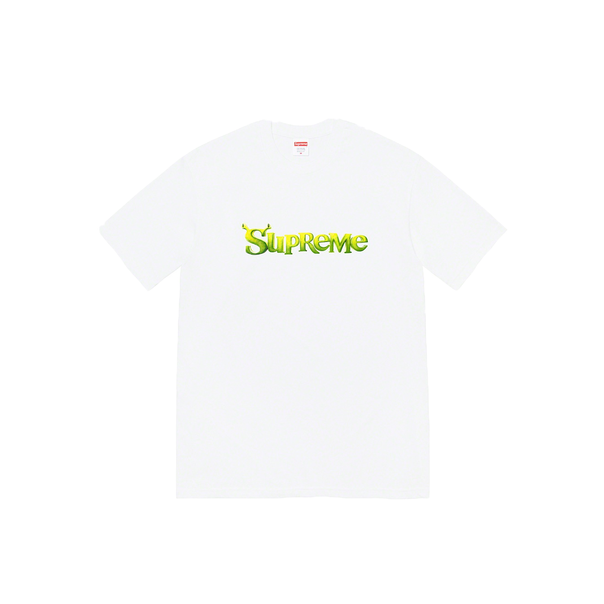 Supreme Shrek Tee White (FW21) WHITE sneaker – authenticated on KLEKT