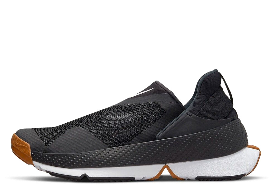 Nike Go FlyEase Black Gum (2022) BLACK/WHITE/GUM sneaker – authenticated on KLEKT