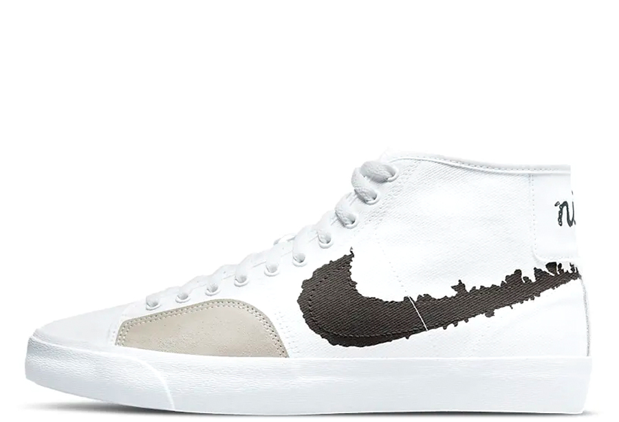 Nike SB Blazer Court Mid Premium White Black (2022) White/Black sneaker – authenticated on KLEKT