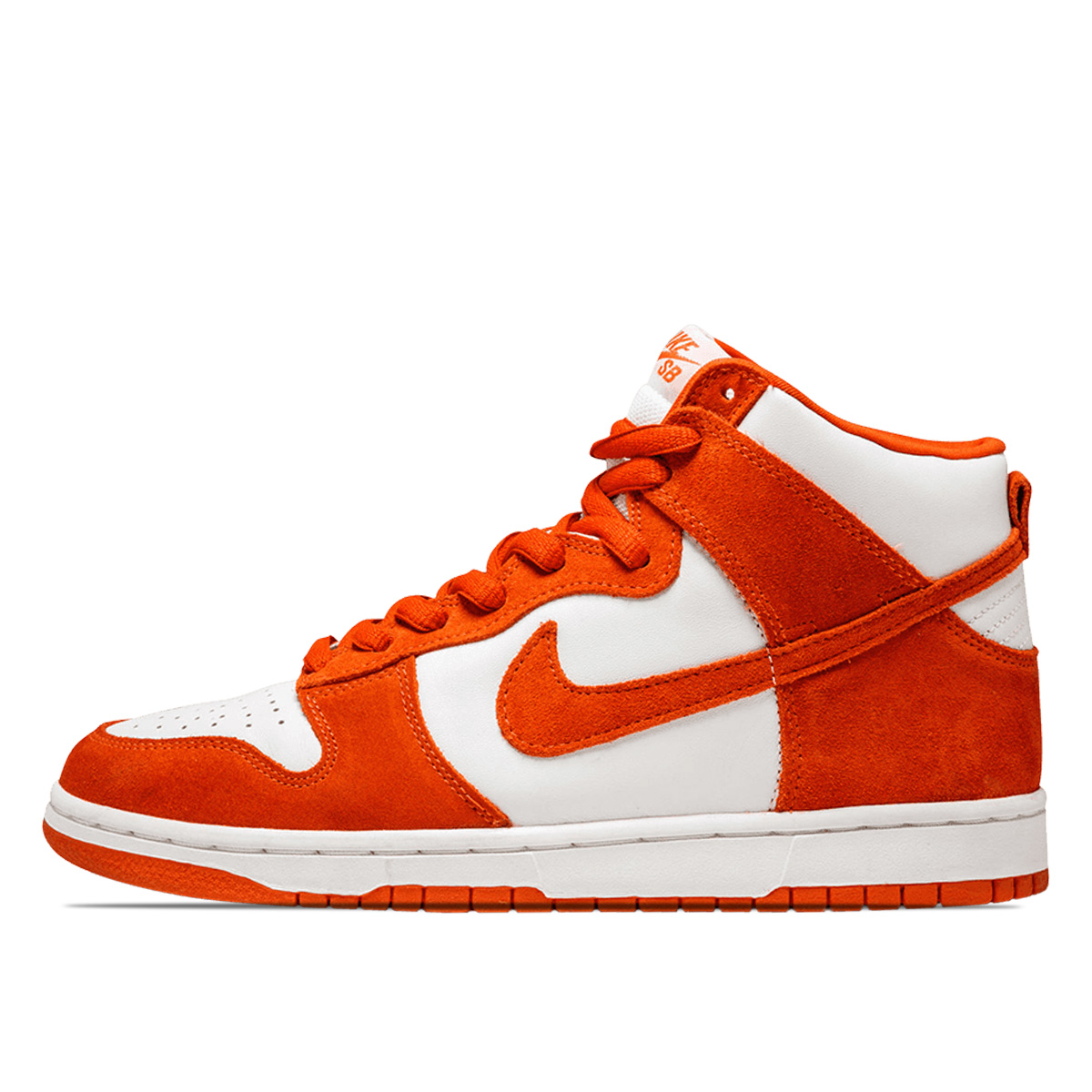 Nike SB Dunk High 'Syracuse Be True To Your School' (2005) Orange / White sneaker – authenticated on KLEKT