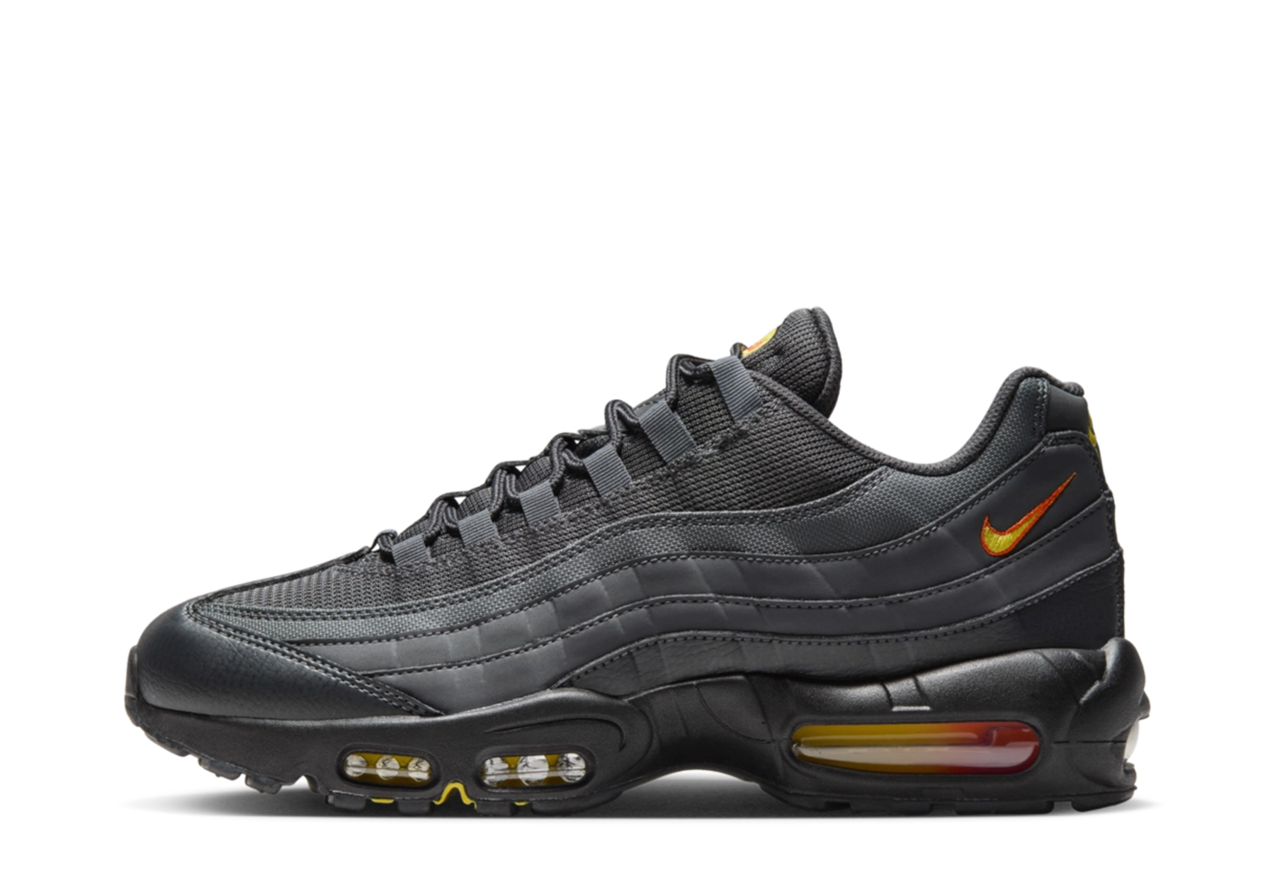 Nike Air Max 95 'Anthracite Opti Yellow' (2024) Anthracite/Opti Yellow/Black/Safety Orange sneaker – authenticated on KLEKT