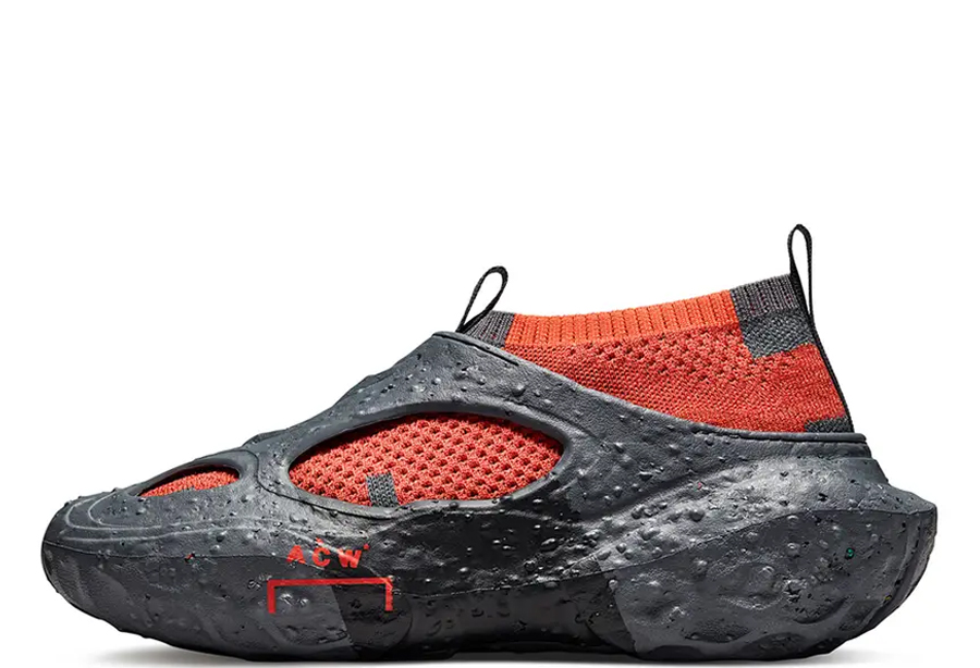 Converse x A-COLD-WALL* Sponge Crater Low Grey Tangerine Tango (2022) Dark Grey/Tangerine Tango sneaker – authenticated on KLEKT