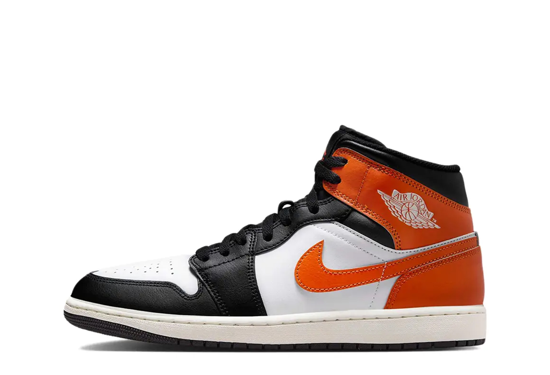 Air Jordan 1 Mid 'Black Toe Orange' (2025) MULTI sneaker – authenticated on KLEKT