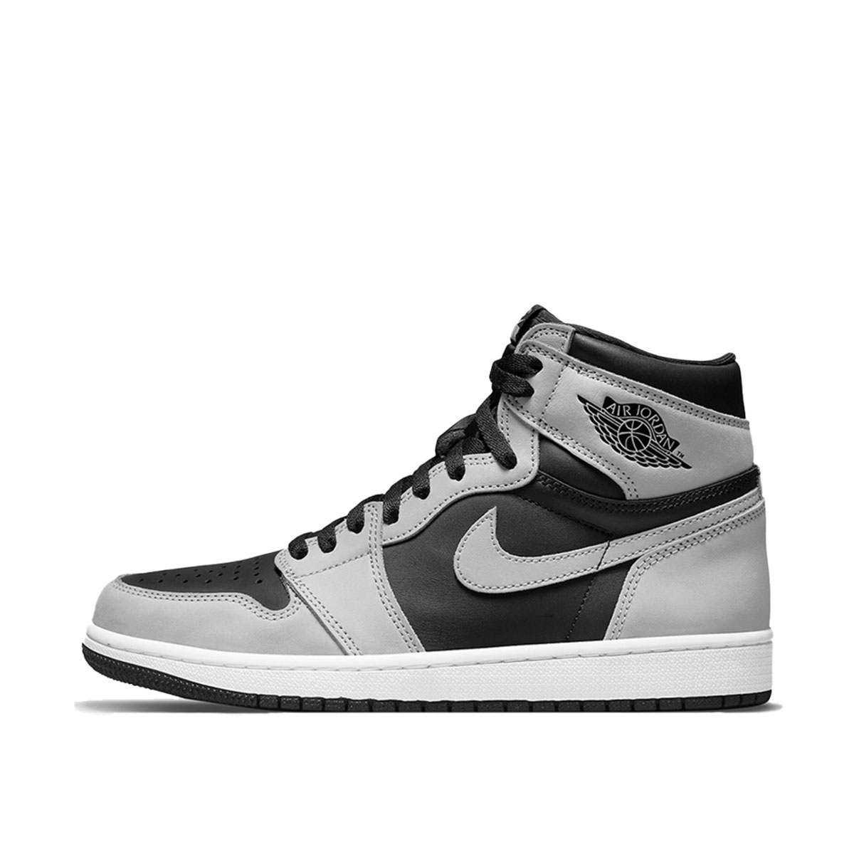 Air Jordan 1 Retro High Shadow 2.0 (GS) (2021) BLACK/WHITE/LIGHT SMOKE GREY sneaker – authenticated on KLEKT