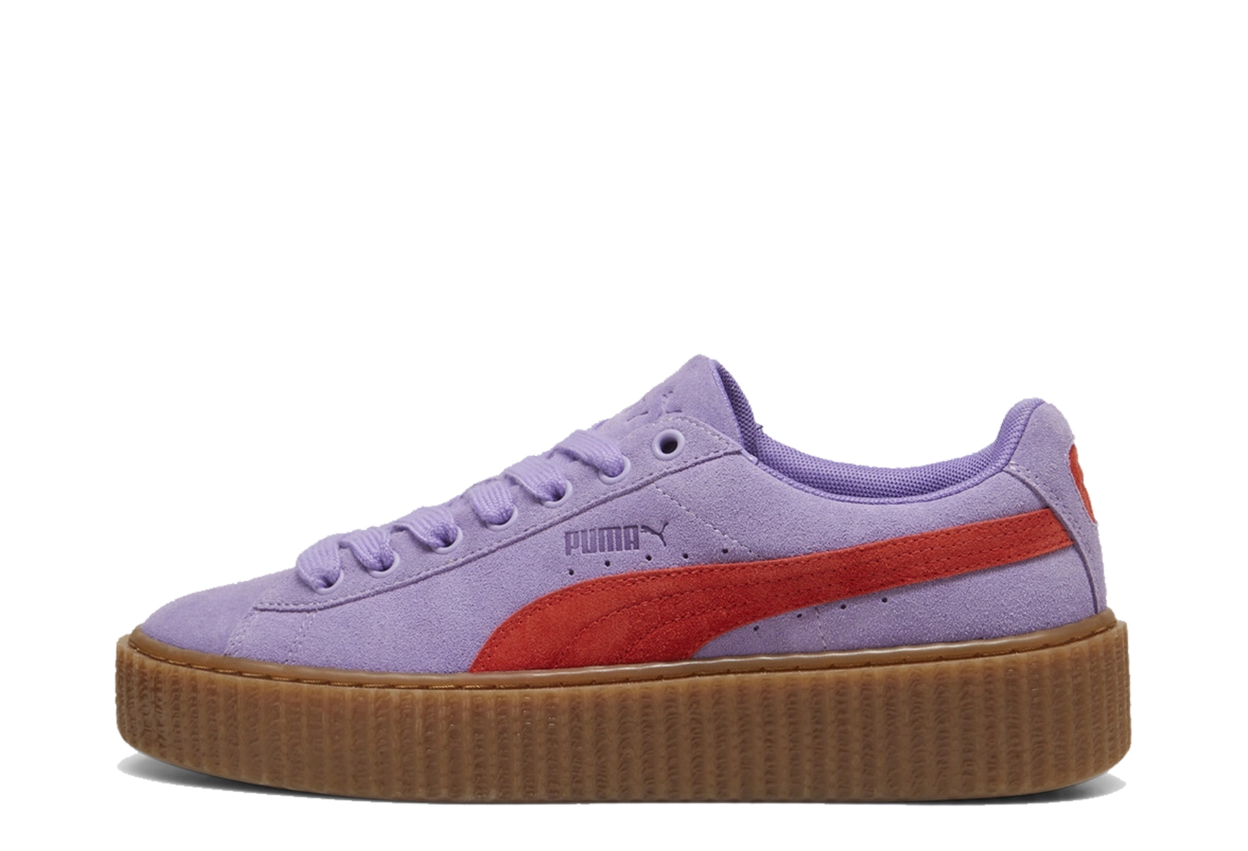 Puma Fenty x Creeper Phatty WMNS 'Lilac' (2023) Lilac/Brown/Red sneaker – authenticated on KLEKT