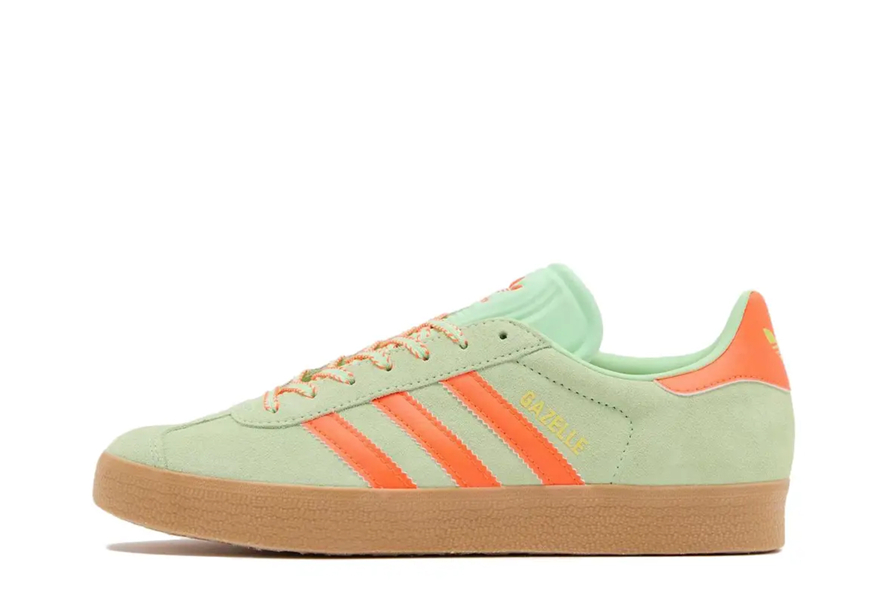 Adidas Gazelle 'Semi Green Spark Solar Orange' (2025) GREEN sneaker – authenticated on KLEKT