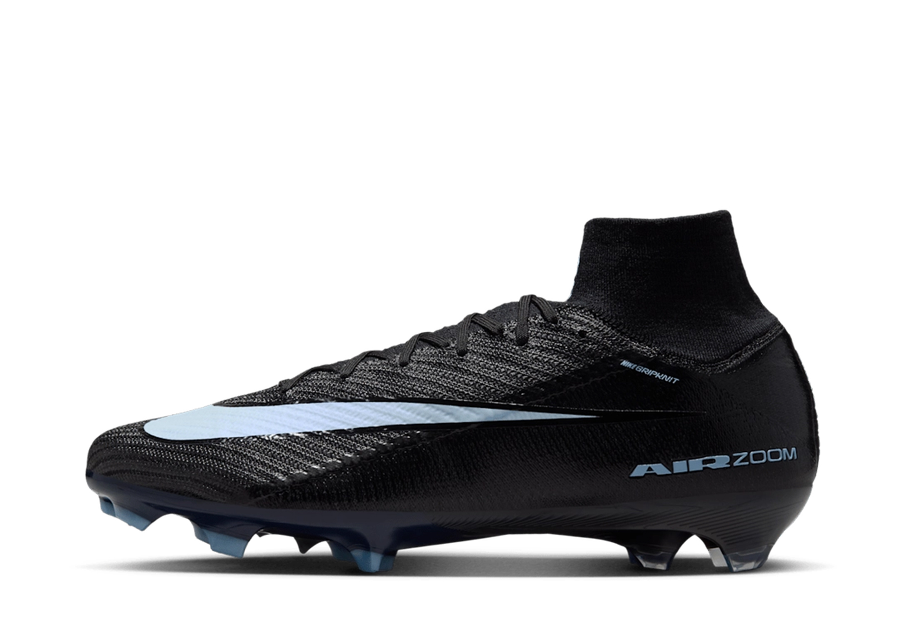 Nike Mercurial Superfly 10 Elite 'Black & Ice Blue' - Firm Ground (2025) Black/Ice Blue sneaker – authenticated on KLEKT