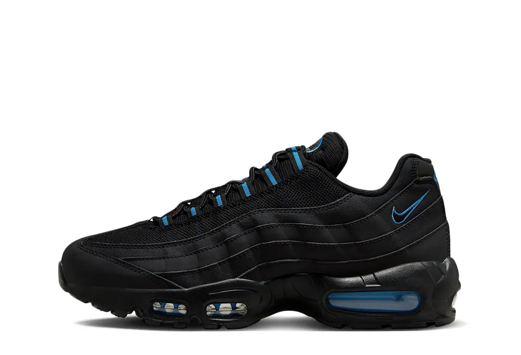 Nike Air Max 95 Black University Blue (2023) BLACK/UNIVERSITY BLUE sneaker – authenticated on KLEKT