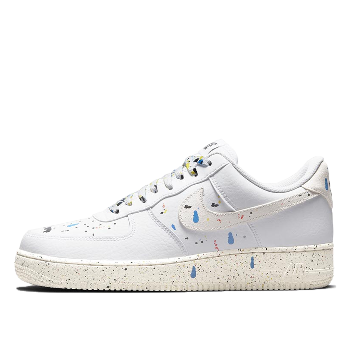 Nike Air Force 1 '07 LV8 Paint Splatter White (2021) WHITE/MULTICOLOR sneaker – authenticated on KLEKT