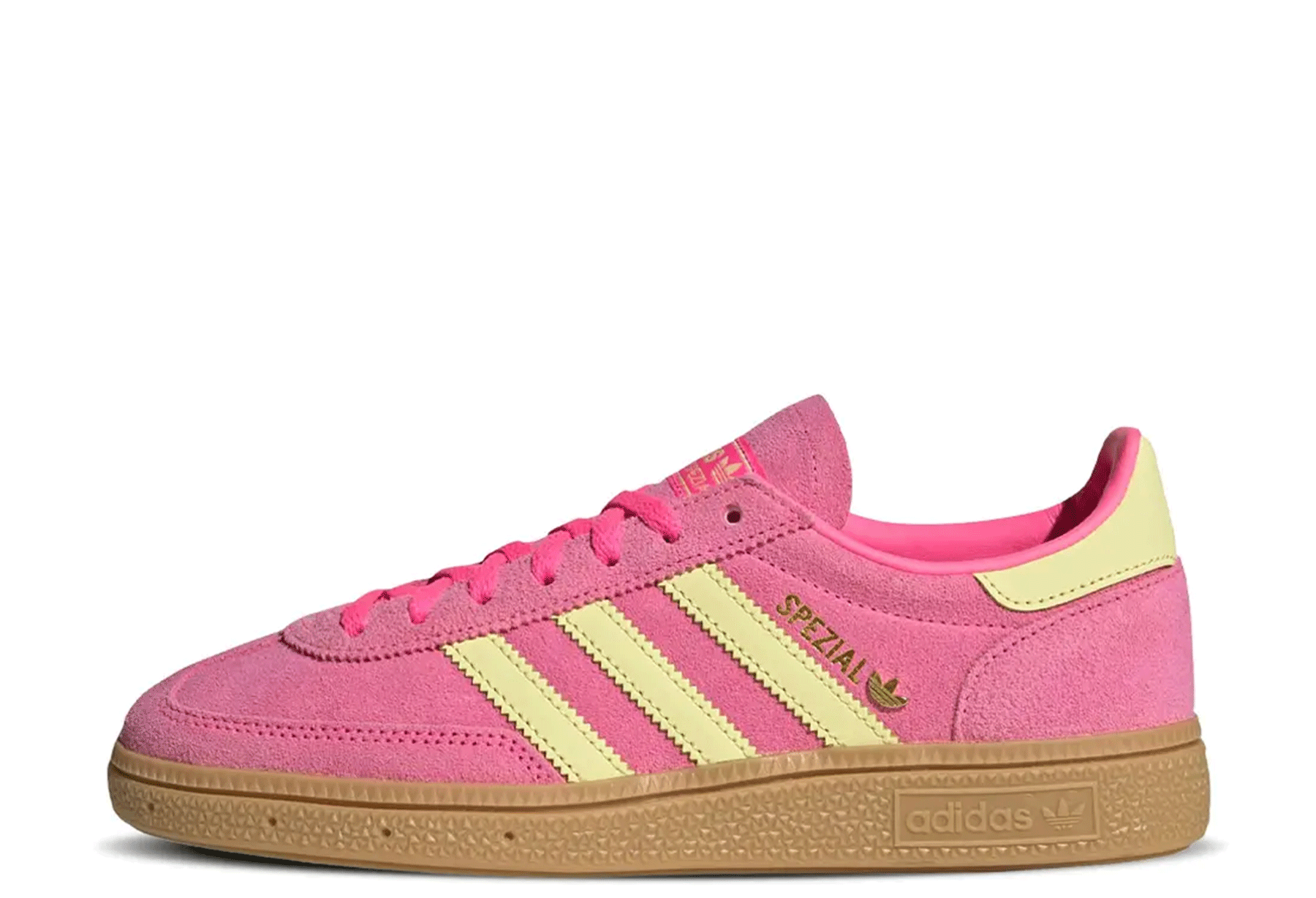 Adidas Handball Spezial WMNS 'Lucid Pink Almost Yellow' (2026) PINK sneaker – authenticated on KLEKT