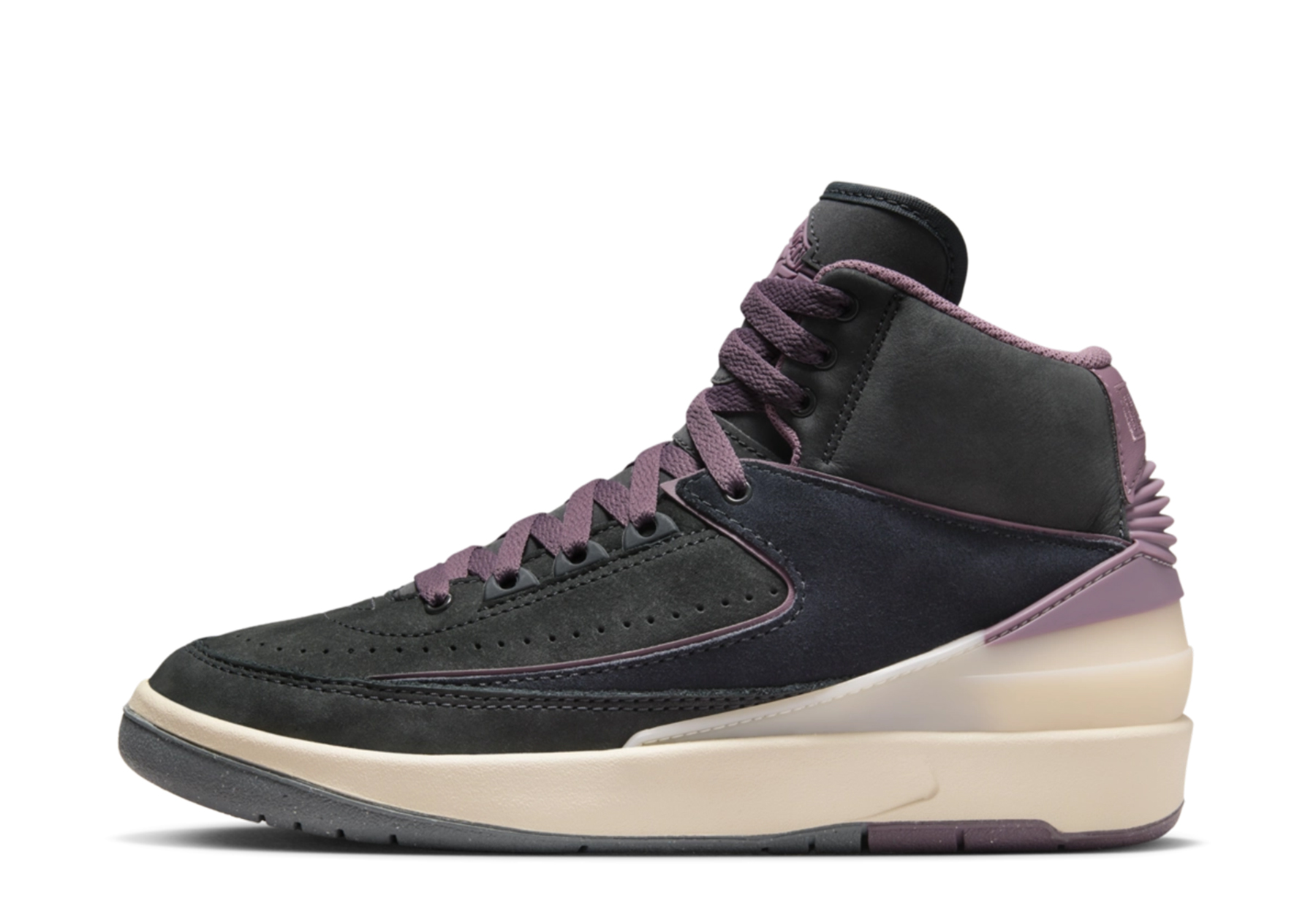 Air Jordan 2 Retro WMNS 'Off Noir Mauve' (2023) Off Noir/Sky Mauve/Guava Grey sneaker – authenticated on KLEKT