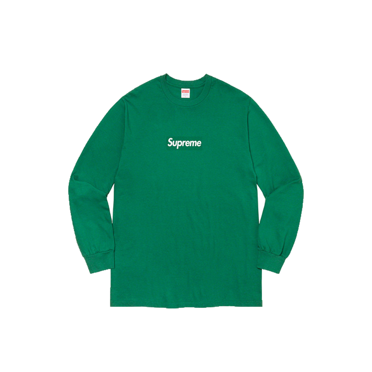 Supreme Box Logo L/S Tee Light Pine (FW20) sneaker – authenticated on KLEKT