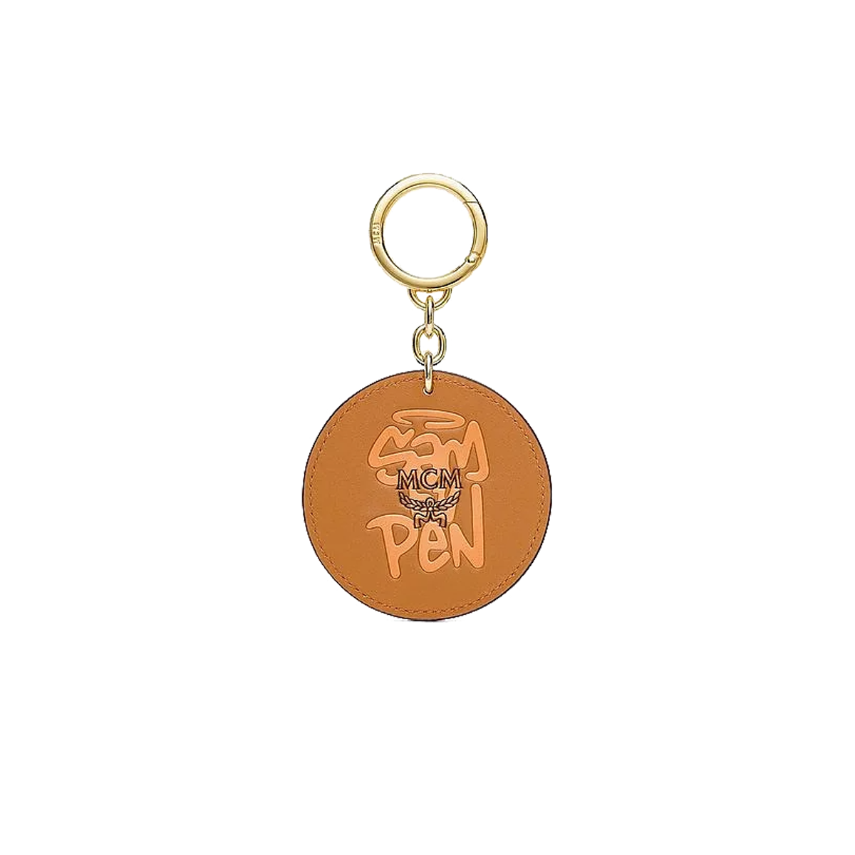 Mcm x SAMBYPEN Round Charm in Visetos Cognac (SS21) COGNAC sneaker – authenticated on KLEKT