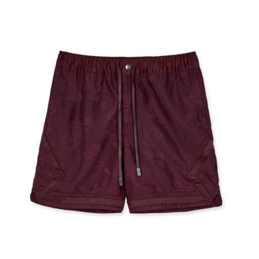 Air Jordan x A Ma Maniere Jacquard Shorts Burgundy (2022)