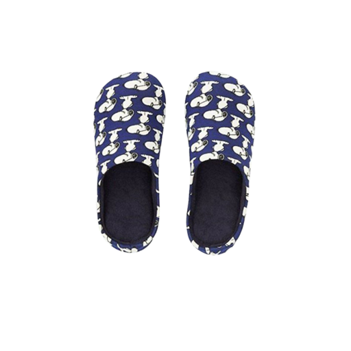 Kaws x Uniqlo x Peanuts Snoopy Room Shoes Navy (SS17)