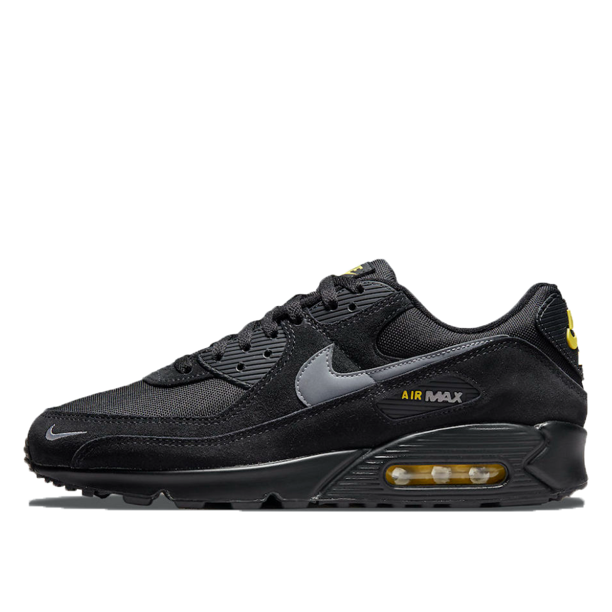 Nike Air Max 90 Black Yellow (2021) BLACK/YELLOW sneaker – authenticated on KLEKT