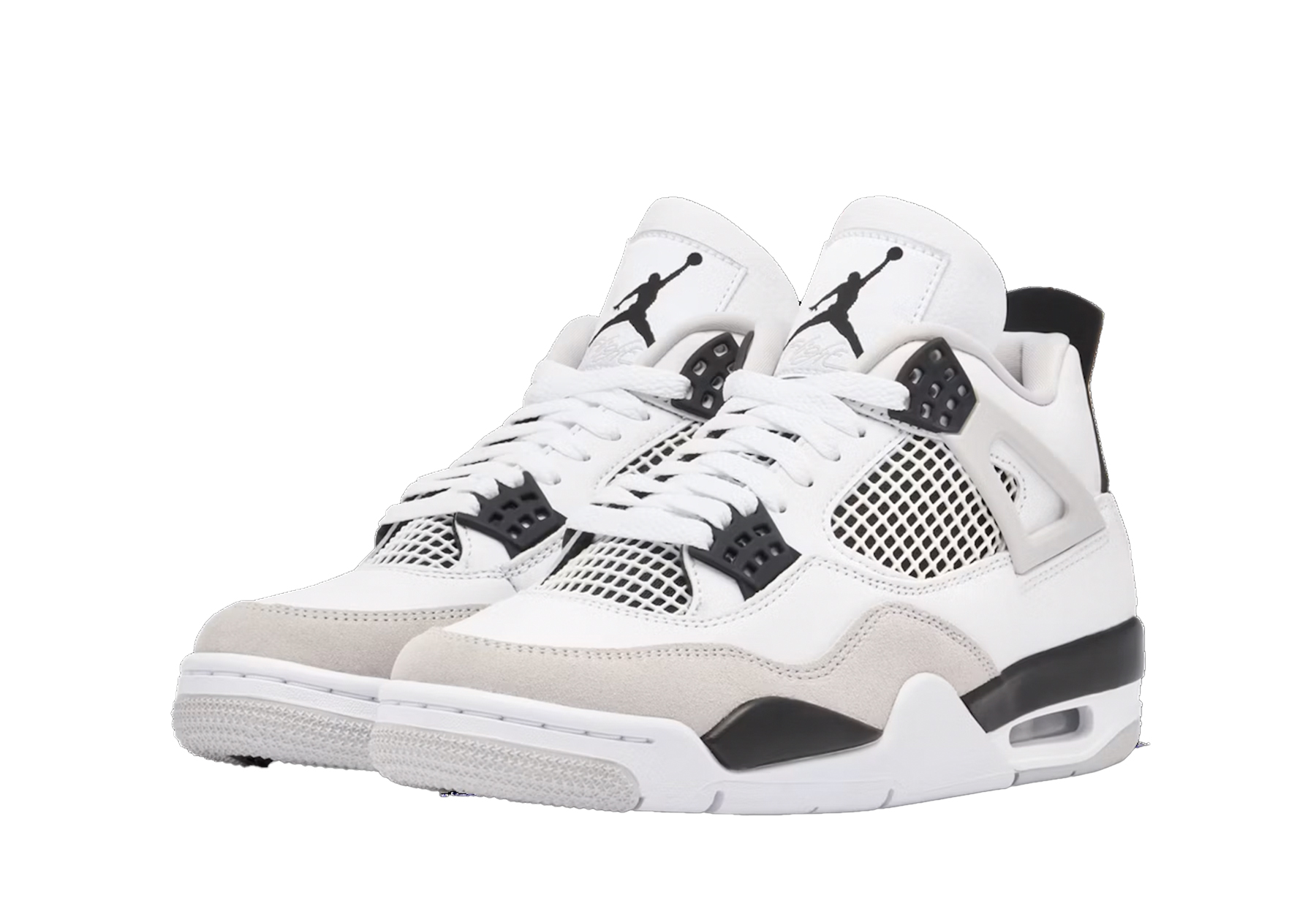Air Jordan 4 'Military Black' (2022) BLACK sneaker – authenticated on KLEKT
