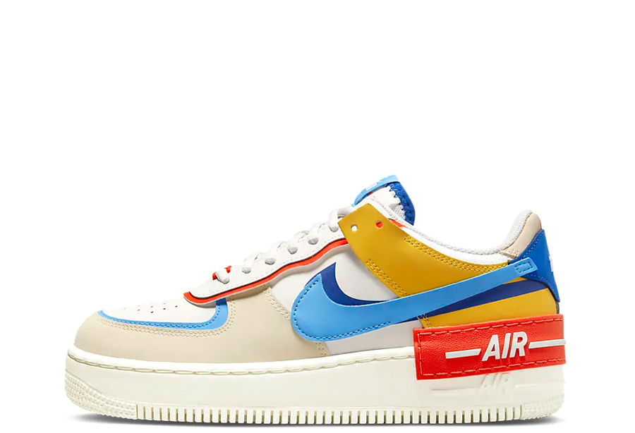 Nike Air Force 1 Shadow Sail Multi (2022) sail/multi sneaker – authenticated on KLEKT