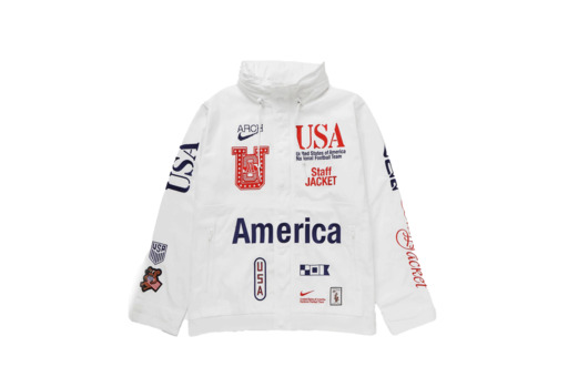 Nike x Virgil Abloh Archive x USA Men's Woven Staff Jacket - World