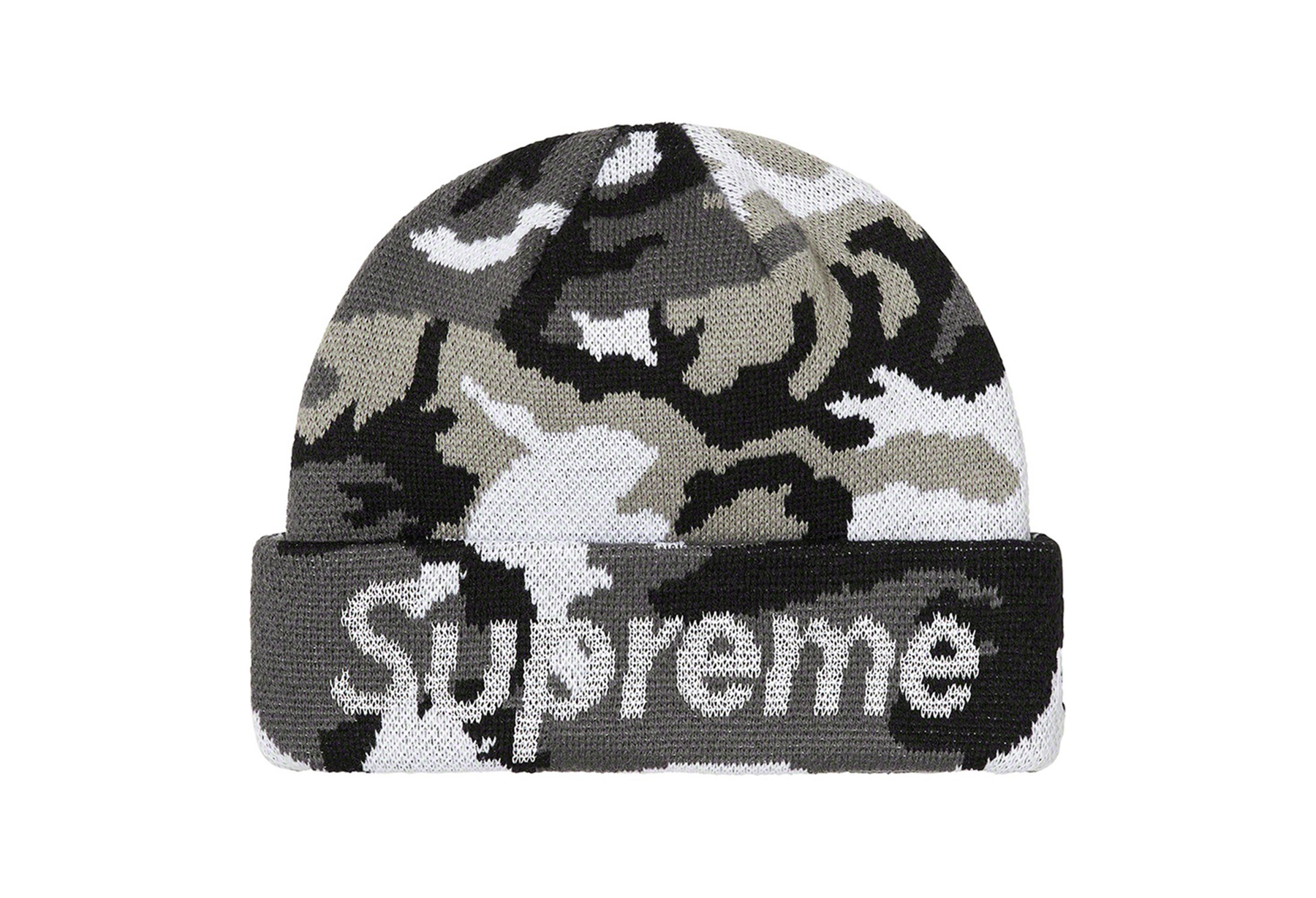 Supreme New Era Split Beanie Black (FW22) BLACK sneaker – authenticated on KLEKT