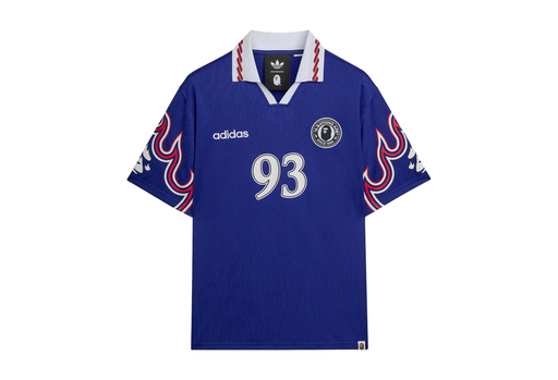 Adidas x BAPE SSL Flame Jersey 'Japan Blue' (SS26)