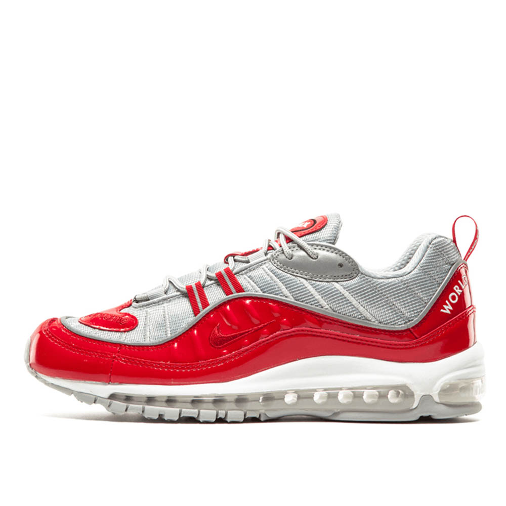 Nike Air Max 98 Supreme Varsity Red sneaker – authenticated on KLEKT
