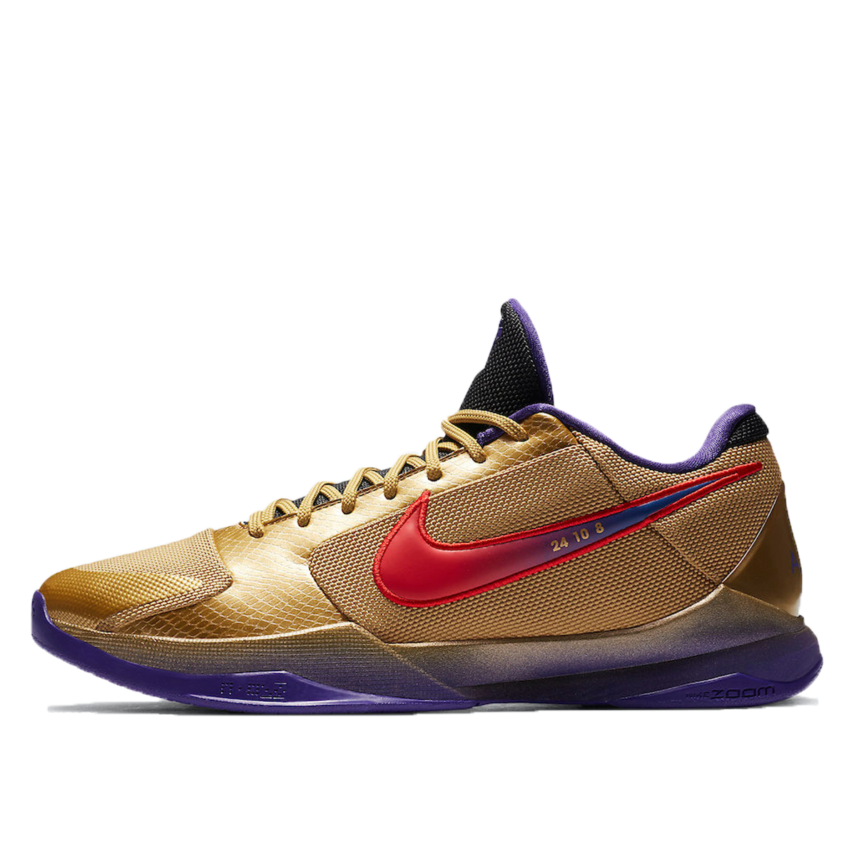 Nike Kobe 5 Protro Undefeated Hall of Fame (2021) METALLIC GOLD/FIELD PURPLE/MULTI-COLOR sneaker – authenticated on KLEKT