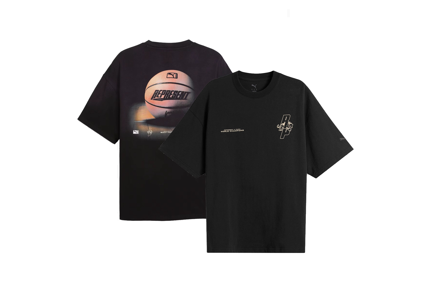 Puma x Represent Tee Oversized 'Black' (2026) BLACK sneaker – authenticated on KLEKT