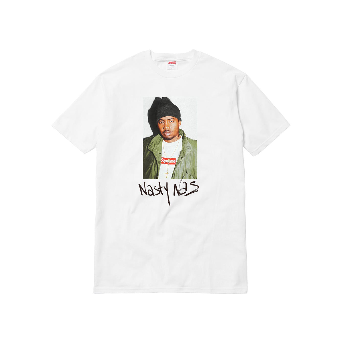 Supreme Nas T-Shirt Tee White (FW17) sneaker – authenticated on KLEKT