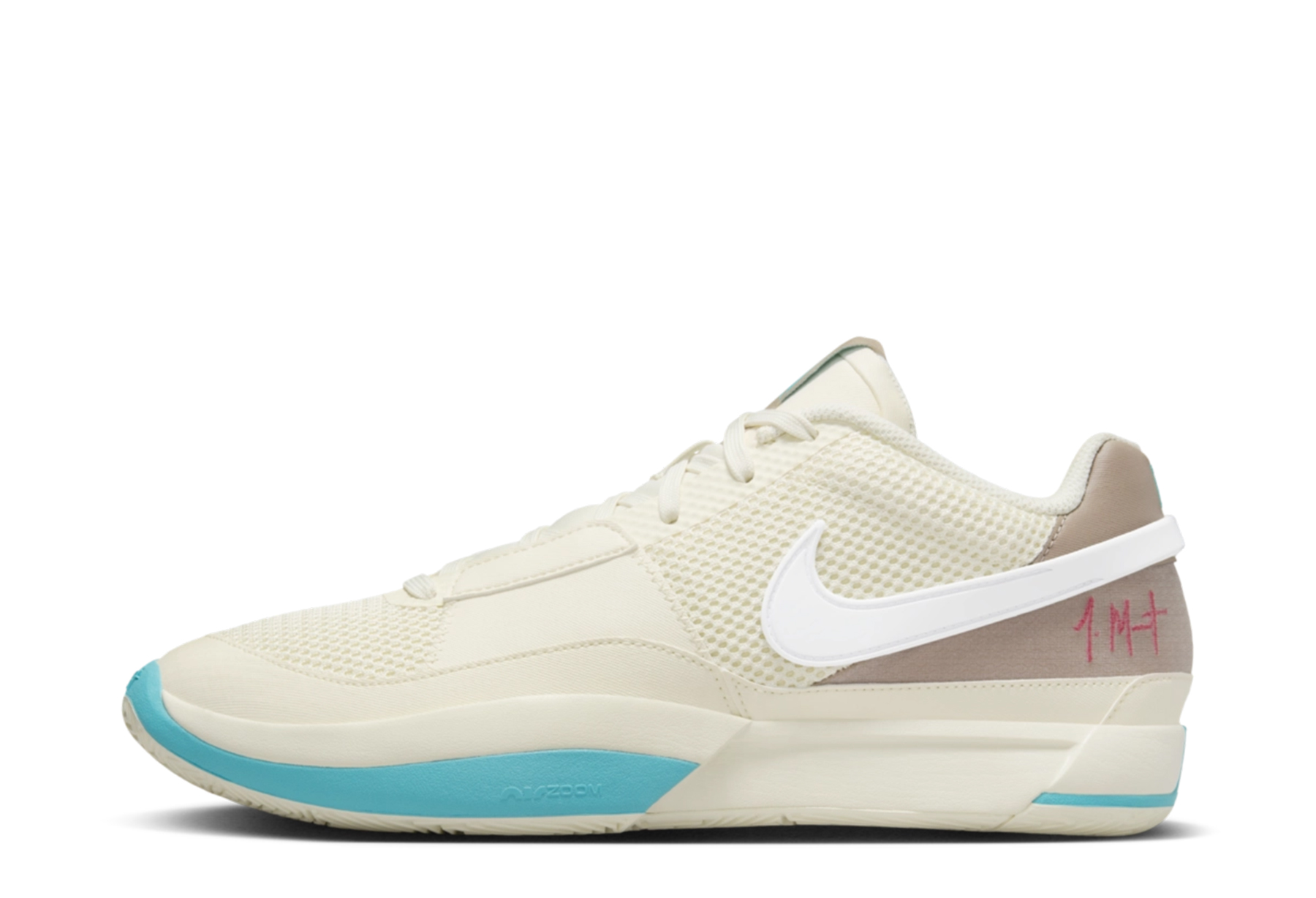 Nike Ja 1 'Seasonal' (2024) Coconut Milk/Khaki/Black/University Red sneaker – authenticated on KLEKT