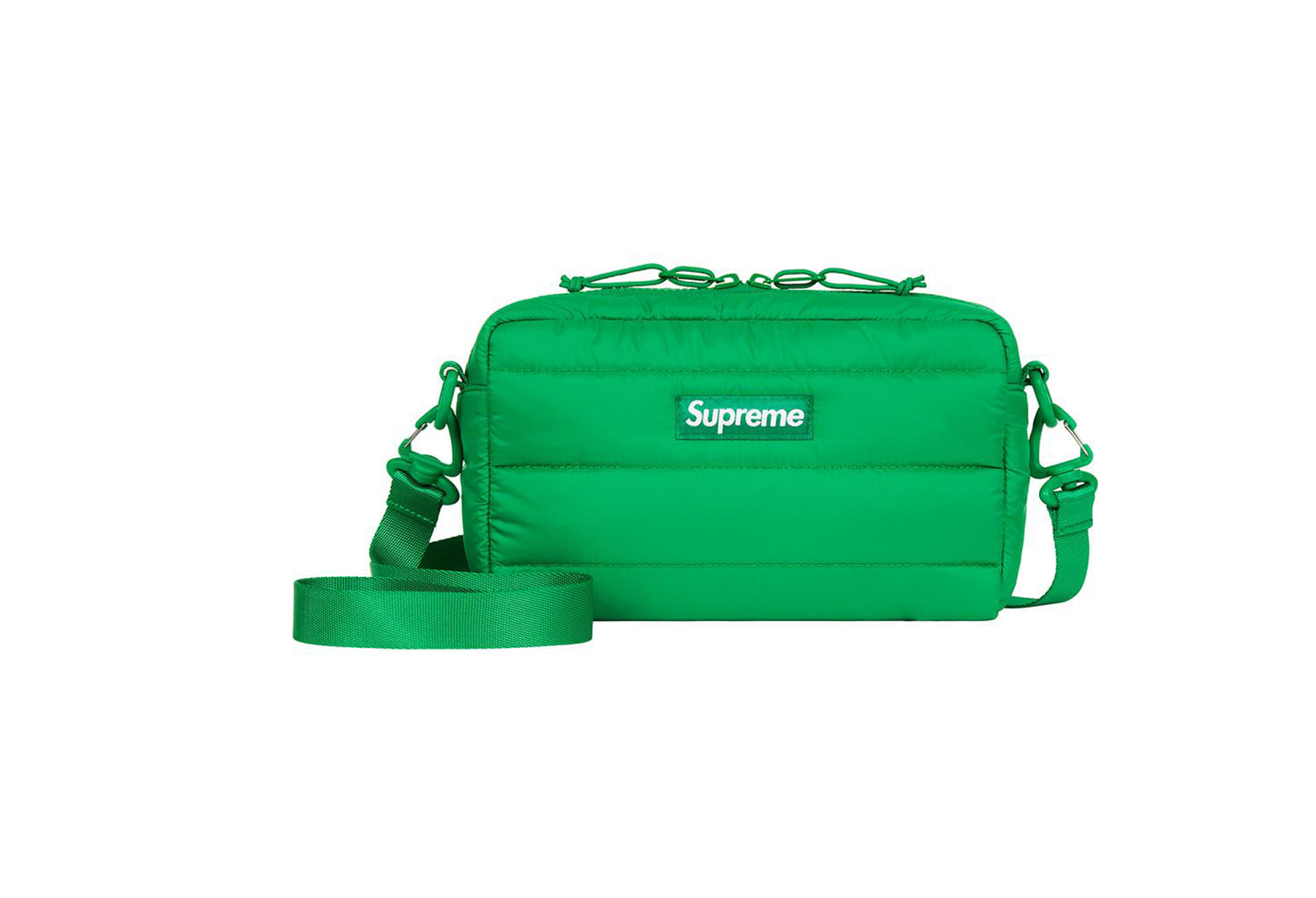 Supreme Puffer Side Bag Green (FW22) | Supreme | KLEKT