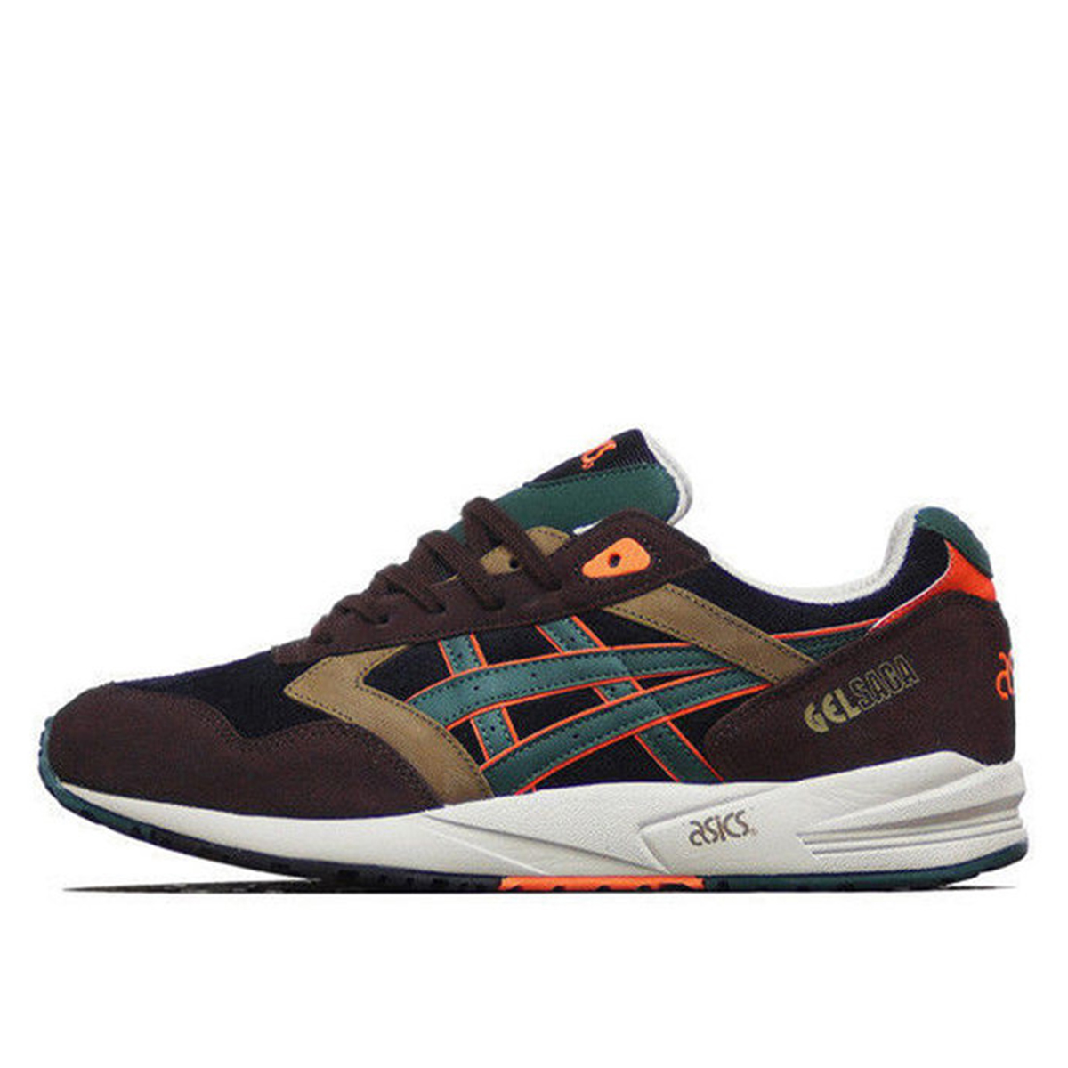 Asics Gel Saga 'Camo Pack' Black/Dark Green sneaker – authenticated on KLEKT