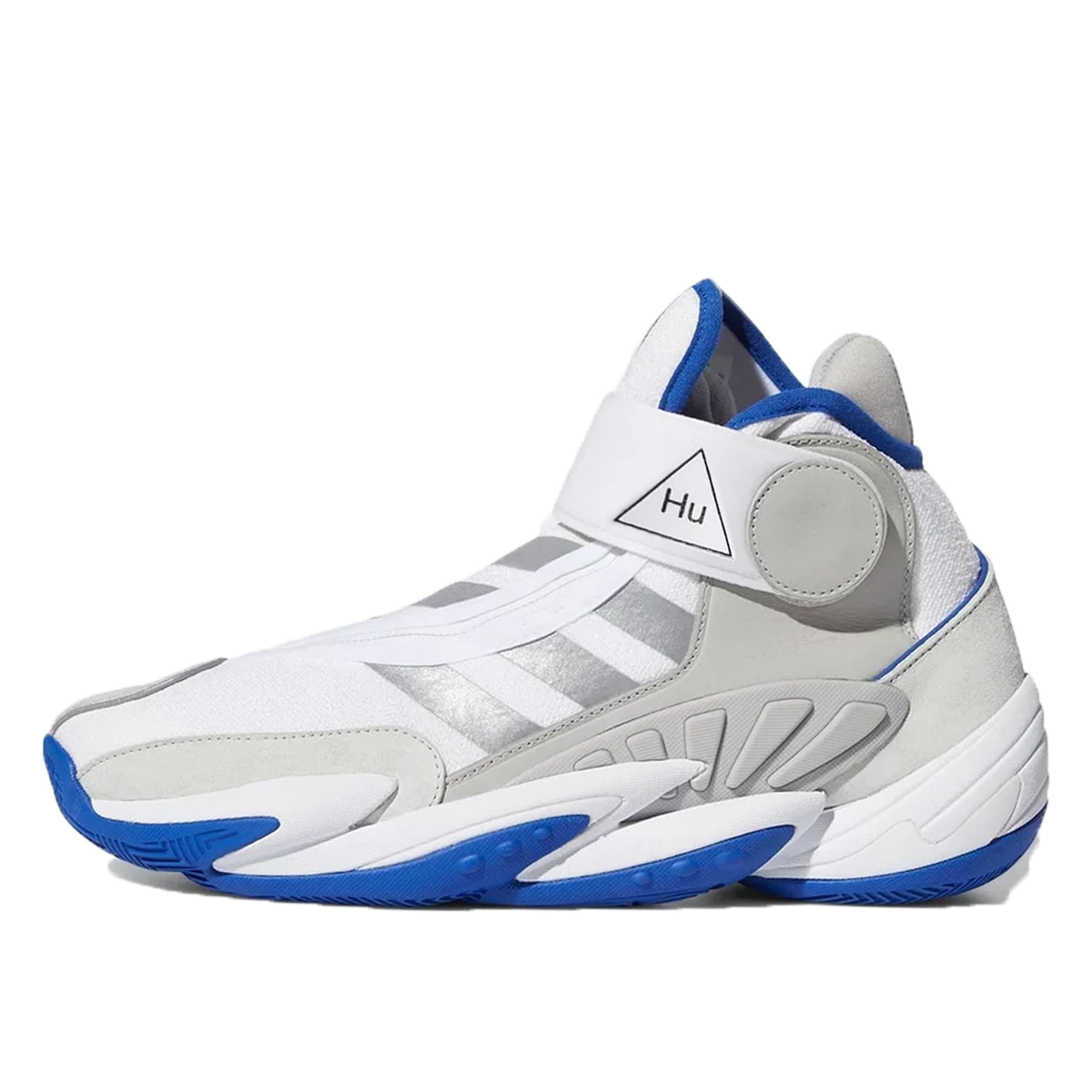 Adidas Crazy BYW Hu Pharrell White Silver Royal (2020) sneaker – authenticated on KLEKT