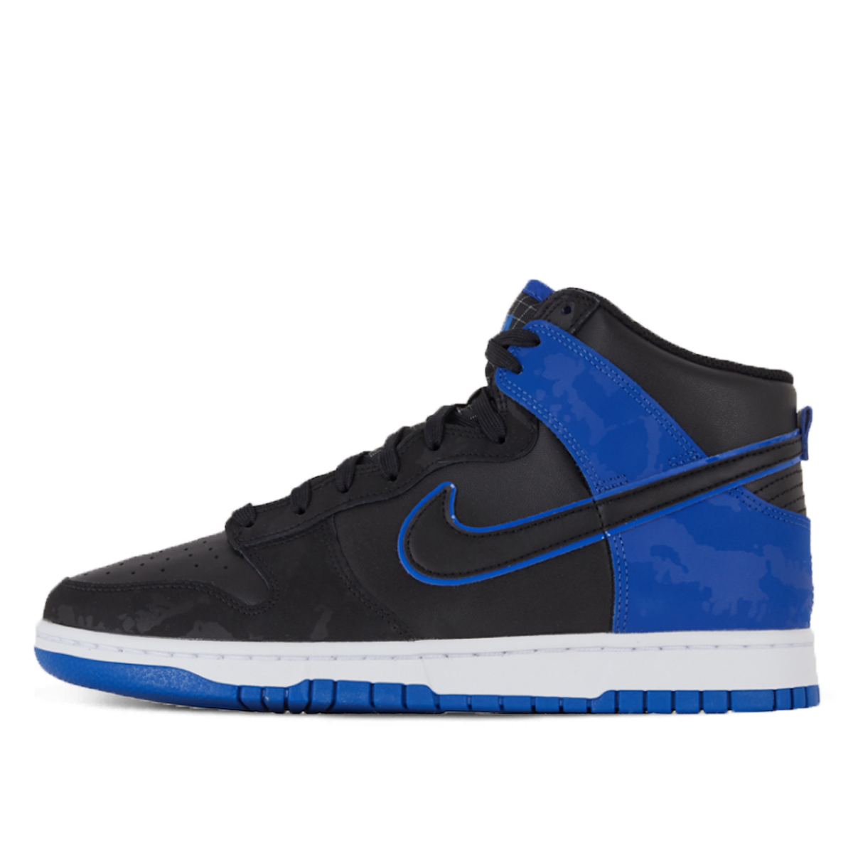 Nike Dunk High Blue Camo (2021) GAME ROYAL/BLACK/WHITE sneaker – authenticated on KLEKT