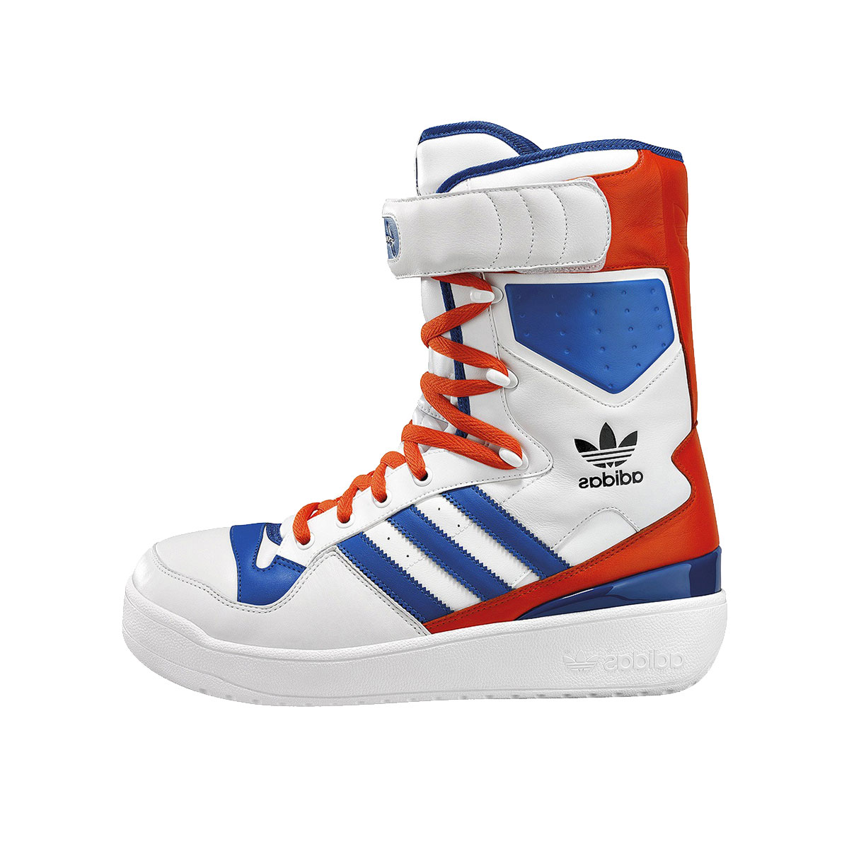 Adidas Jeremy Scott JS Snow Boots (2009) White/Satellite/Orange sneaker – authenticated on KLEKT