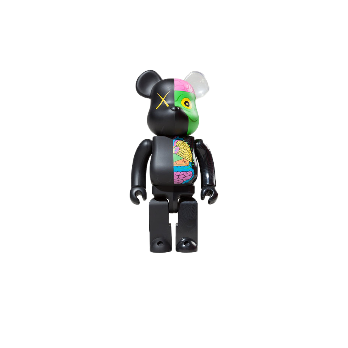 Kaws Bearbrick Dissected 400% Black (2010) BLACK sneaker – authenticated on KLEKT
