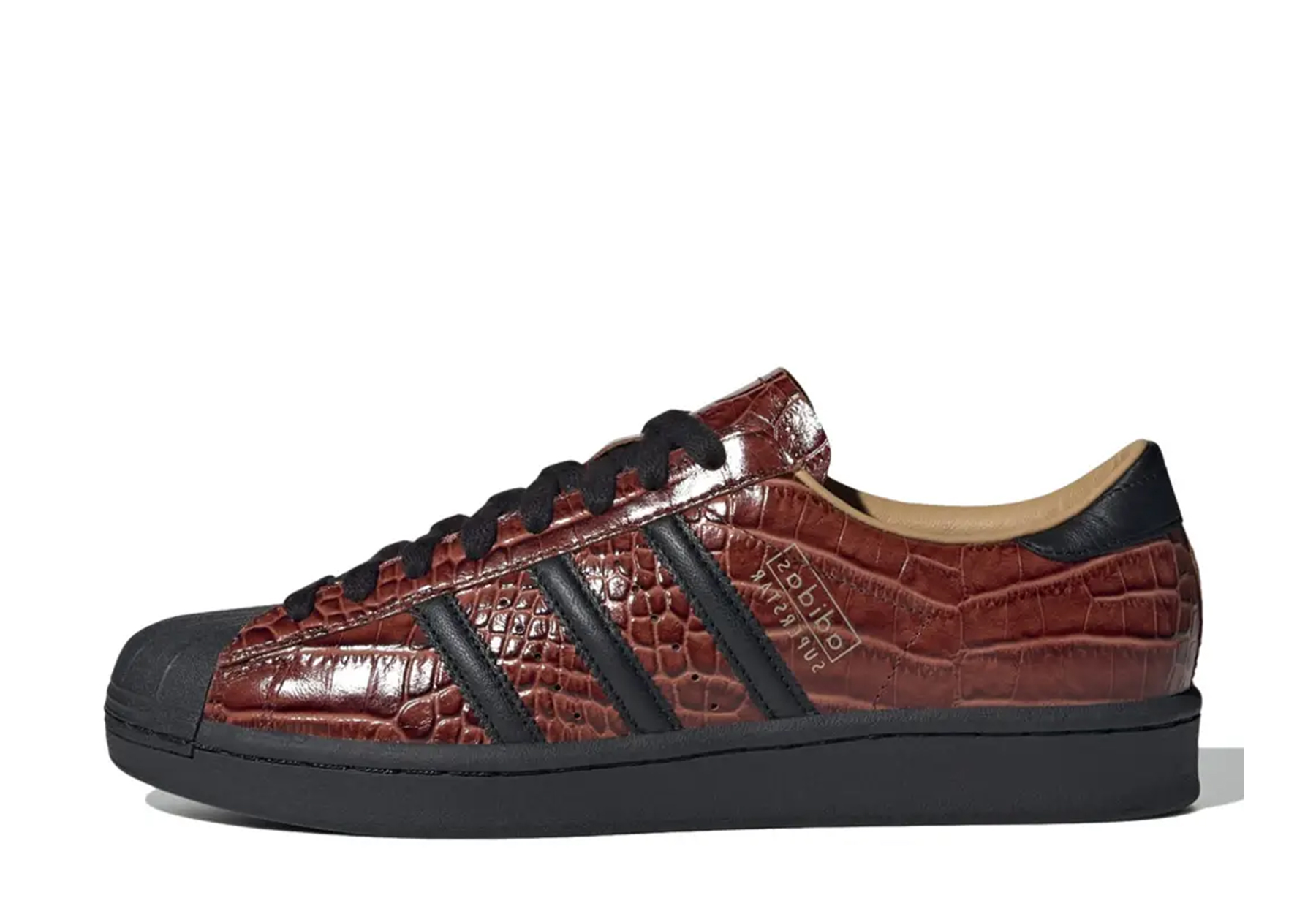 Adidas Superstar Vintage Croc 'Fox Brown' (2025) BROWN sneaker – authenticated on KLEKT