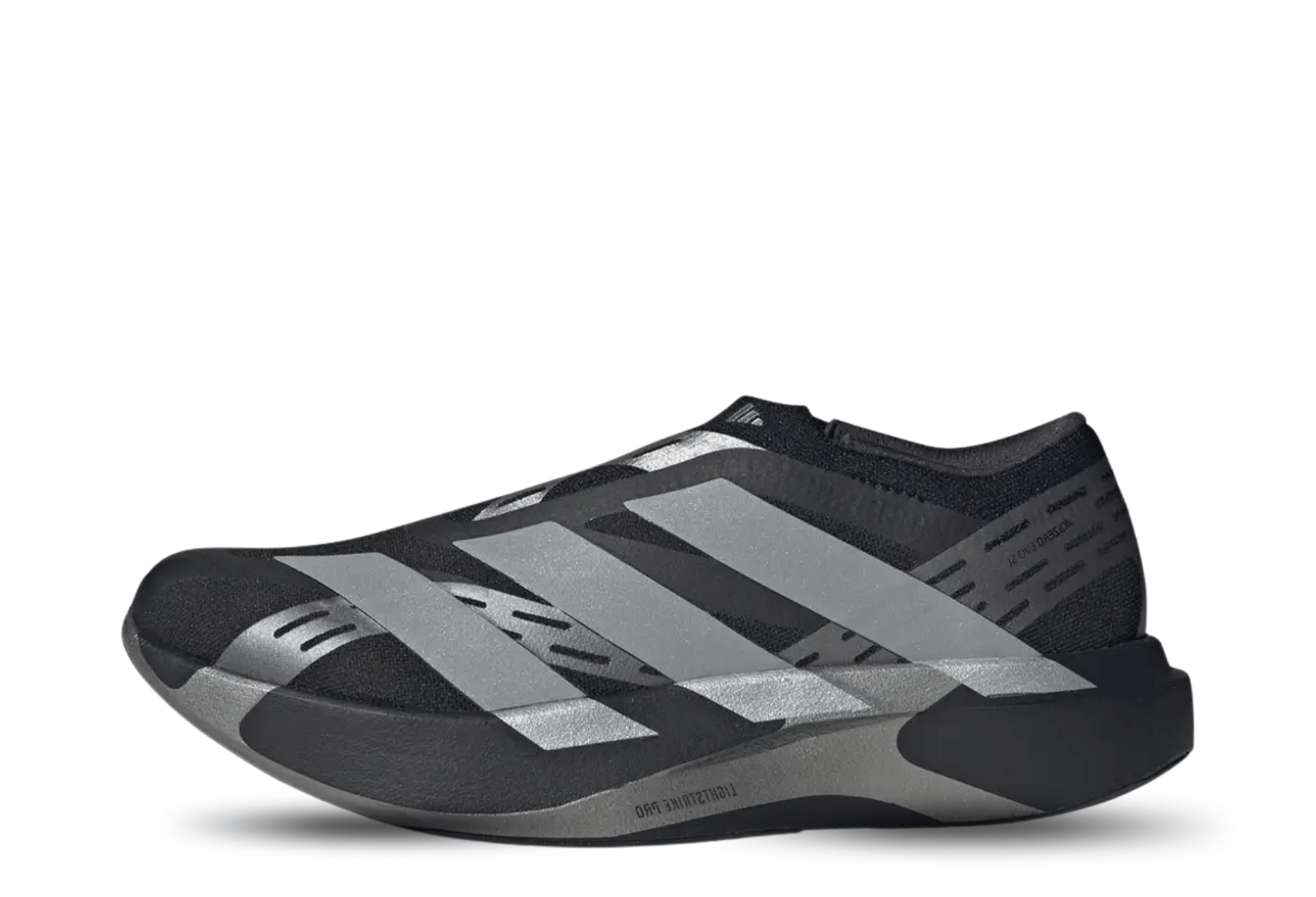 Adidas Adizero Evo SL Laceless 'Black Silver Metallic' (2026) BLACK/SILVER METALLIC sneaker – authenticated on KLEKT