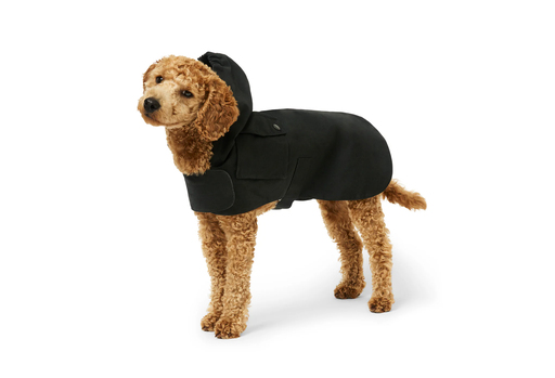 Palace Barbour Dog Coat 'Black' (FW25)