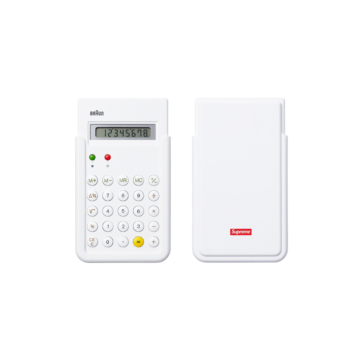 Supreme Braun ET66 Calculator White (FW15) White sneaker – authenticated on KLEKT