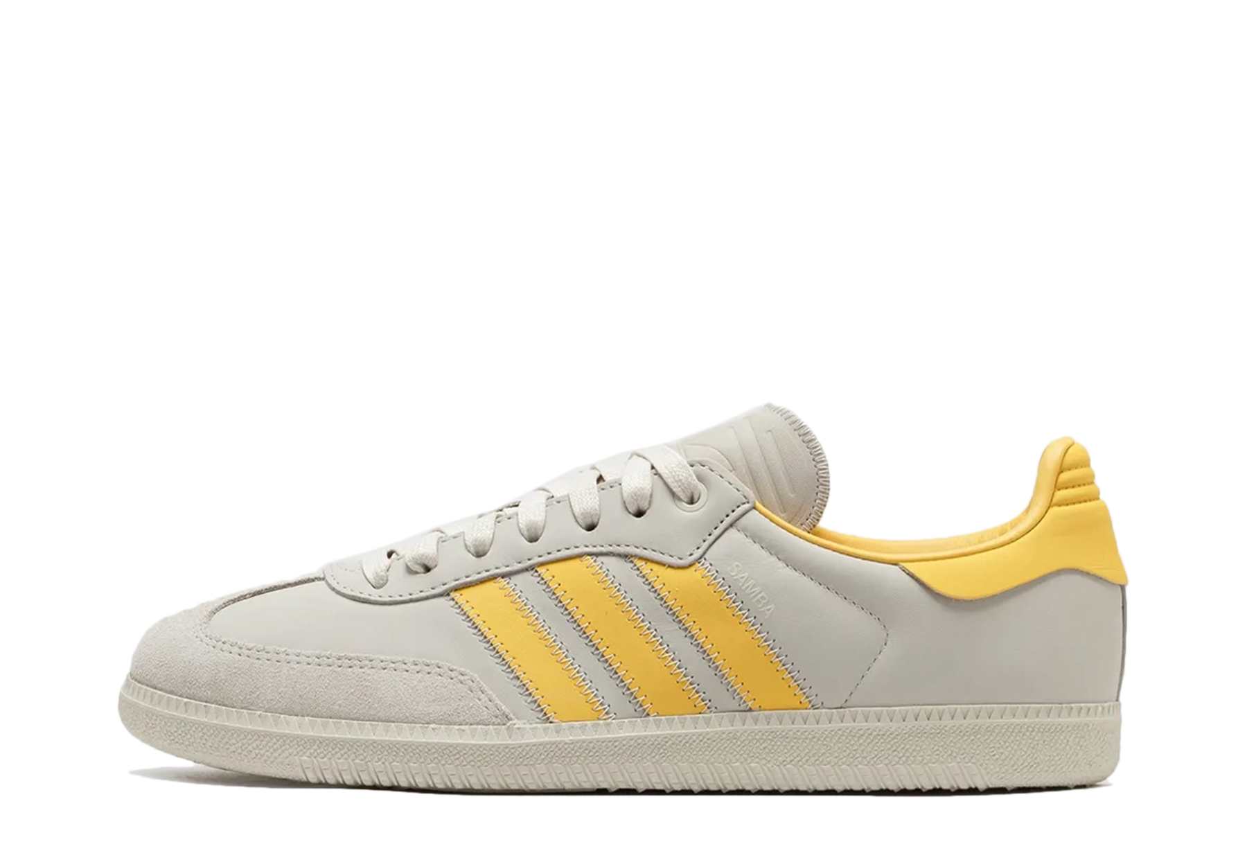 Adidas x Pharrell Humanrace Samba 'Bold Gold' (2024) Bold Gold/Alumin sneaker – authenticated on KLEKT