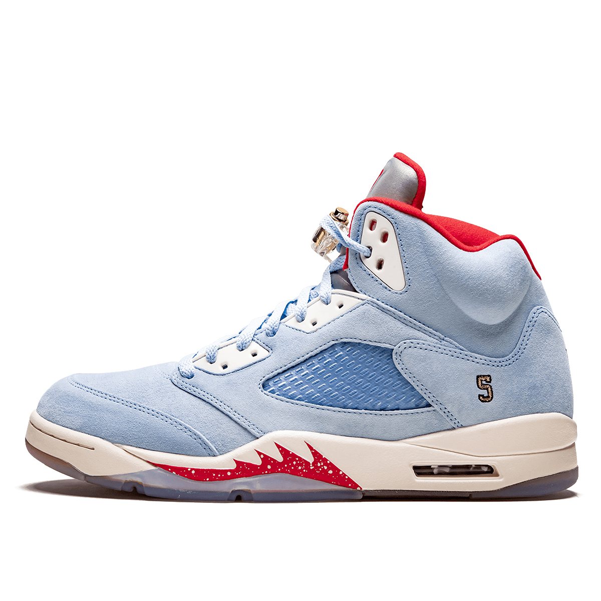 Air Jordan x Trophy Room 5 Retro 'Ice Blue' (2019) sneaker – authenticated on KLEKT